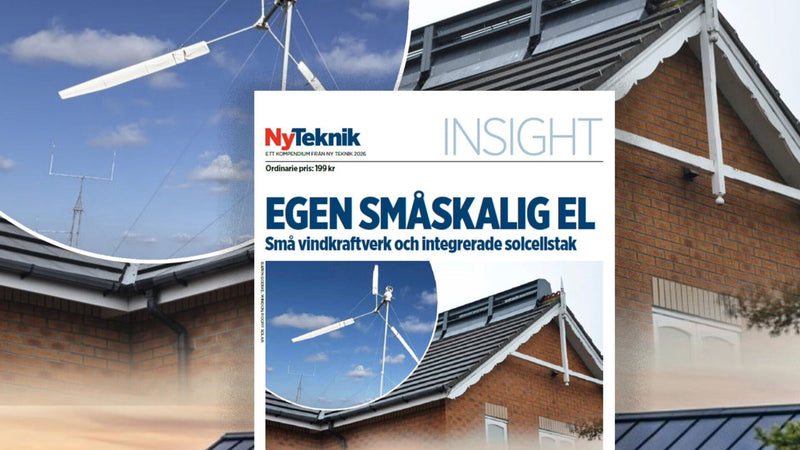 The TWT-11 on the cover of Ny Teknik's small-scale power compendium
