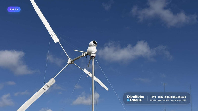 The TWT-11 in Finland's Tekniikka&Talous