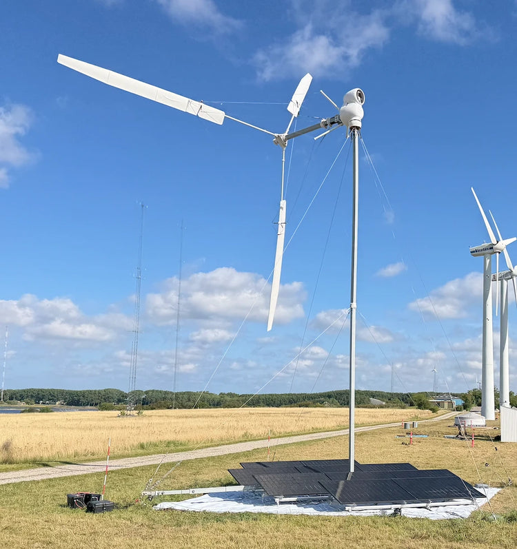 TWT-11 prototype rotor and hub in field testing